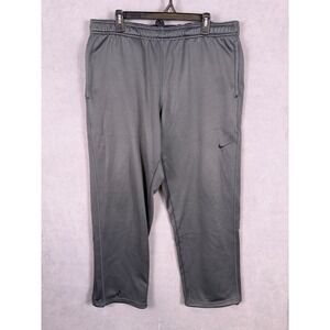 Nike Therma-Fit Men's XL Loose Fit Black Athletic Sweatpants Black Read!